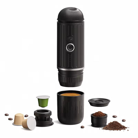 Kitchen Accessories Ground Coffee NS Capsule Self-Heating 19 Bar Pressure Mini Espresso Coffee Machine Portable Coffee Maker